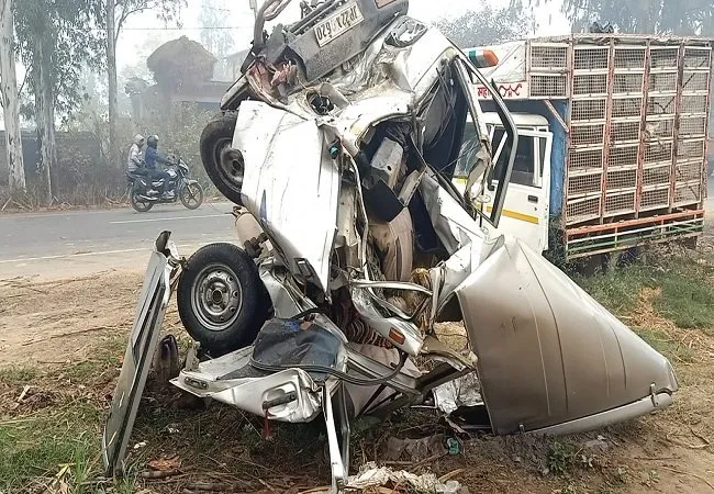 मुरादाबाद: साल के पहले दिन अलग-अलग हादसों में 7 की गयी जान, 27 लोग घायल