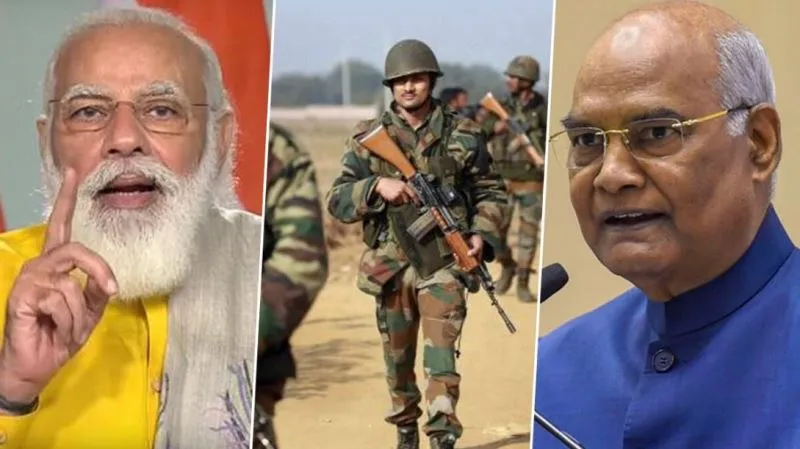 सेना दिवस: कोविंद, मोदी ने सेना के शौर्य और बलिदान को ऐसे किया नमन