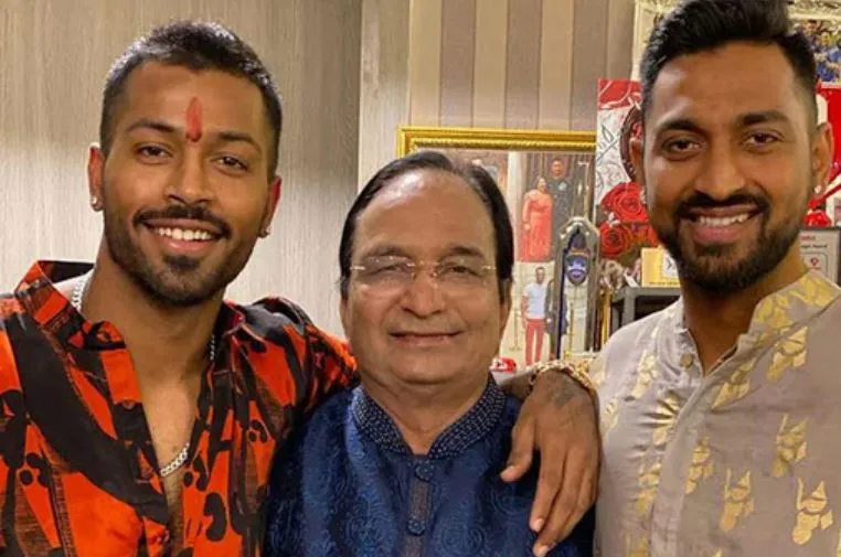 कृणाल और हार्दिक पंड्या के पिता का निधन