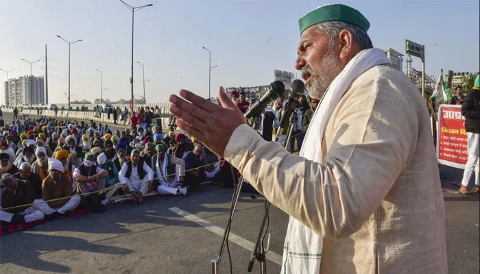 आठवें दौर की बातचीत से पहले किसान नेता राकेश टिकैत ने रखीं ये तीन मांगें