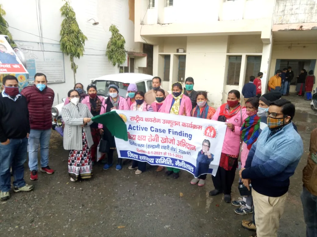 हल्द्वानी: क्षय रोगी खोजो अभियान के तहत एक लाख लोगों की होगी स्क्रीनिंग
