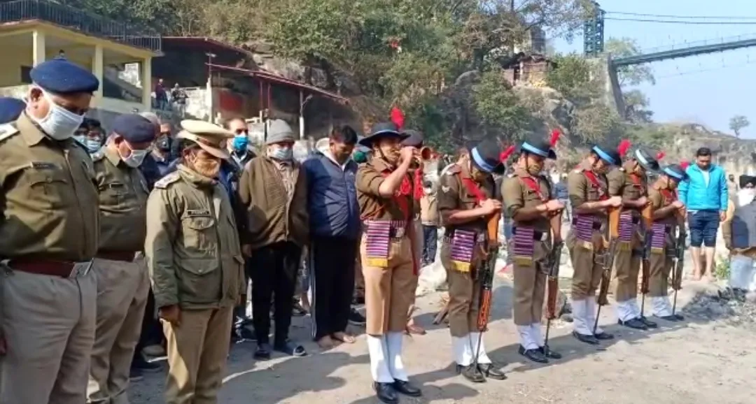 हल्द्वानी: एसपी ट्रैफिक राजीव मोहन को दी अंतिम विदाई