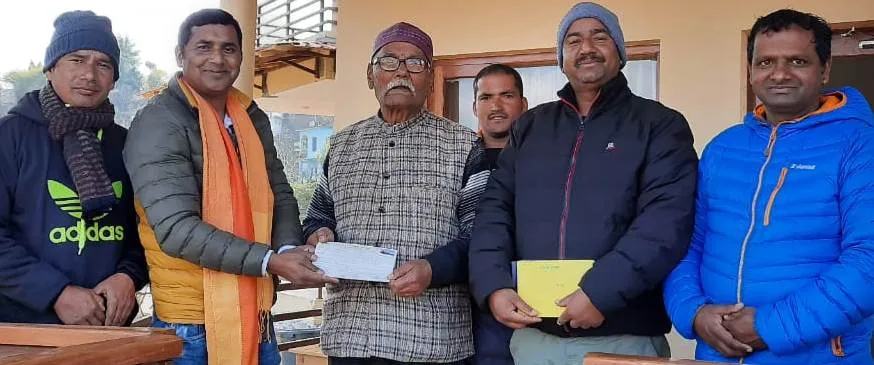 हल्द्वानी: राम के नाम पर दिया एक लाख का दान