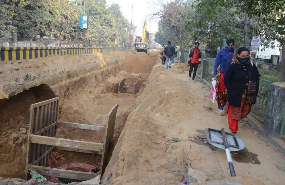 बरेली: चौपुला पर कागजी डायवर्जन के 45 दिन पूरे, व्यवस्था बदहाल