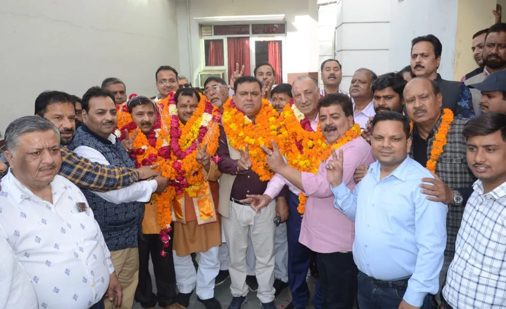 बरेली: राजेंद्र गुप्ता फिर बने उत्तर प्रदेश उद्योग व्यापार मंडल के अध्यक्ष