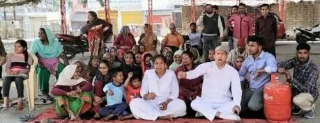 किच्छा: मंहगाई के खिलाफ महिलाओं का फूटा गुस्सा