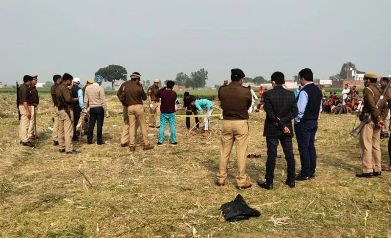 बदायूं: दो माह से लापता युवक का सरसों के खेत में मिला कंकाल