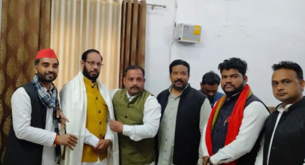 बरेली: सपा प्रबुद्ध सभा के प्रदेश अध्यक्ष पहुंचे बरेली, स्वागत