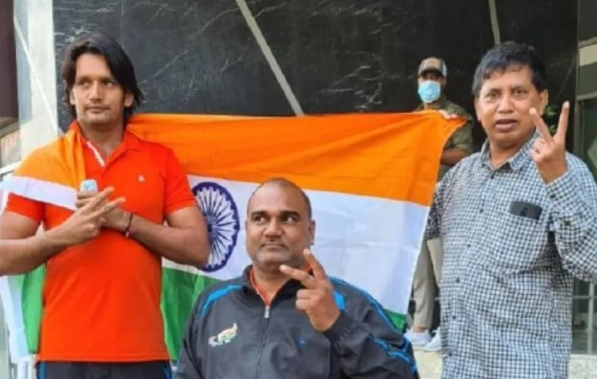 देवेंद्र ने चक्का फेंक और निमिशा ने लंबी कूद में जीता स्वर्ण पदक