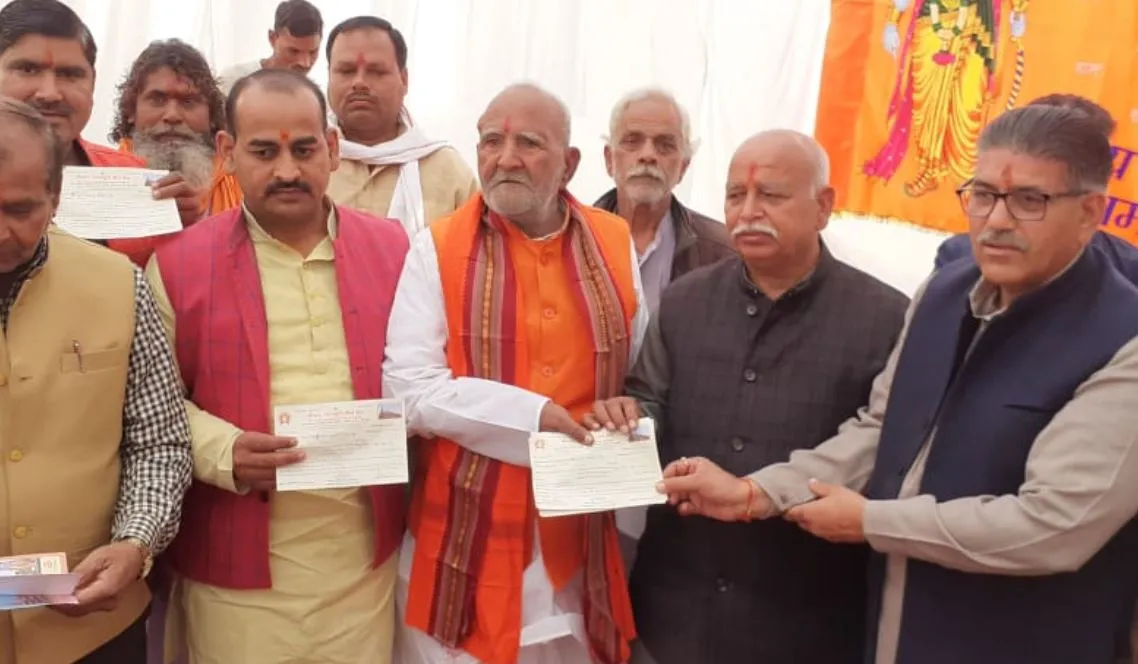 बाराबंकी: भगवान के मंदिर के लिए ज्यादा से ज्यादा देना है योगदान- मुरलीधर