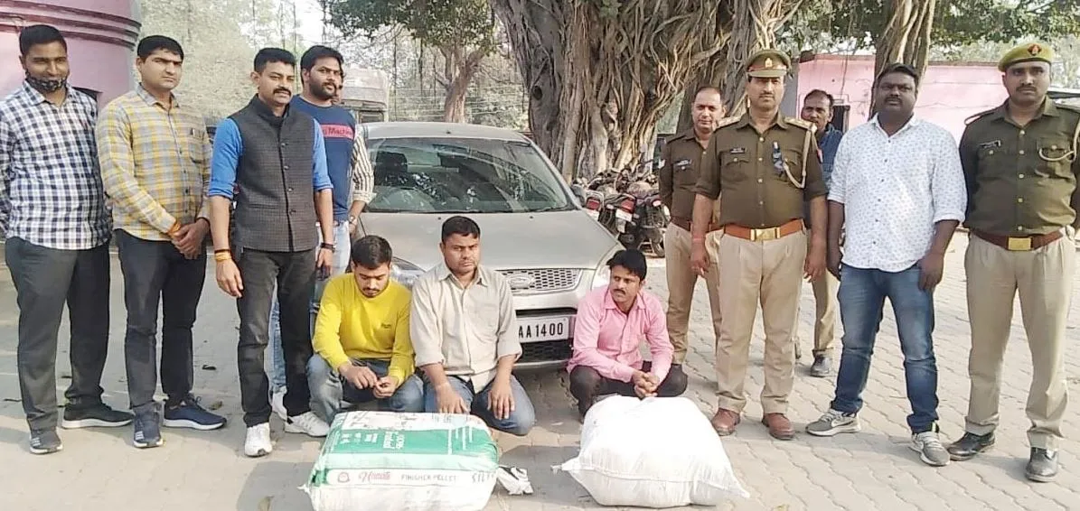 अयोध्या: गांजा तस्करों पर पुलिस ने कसा शिकंजा, तीन गिरफ्तार