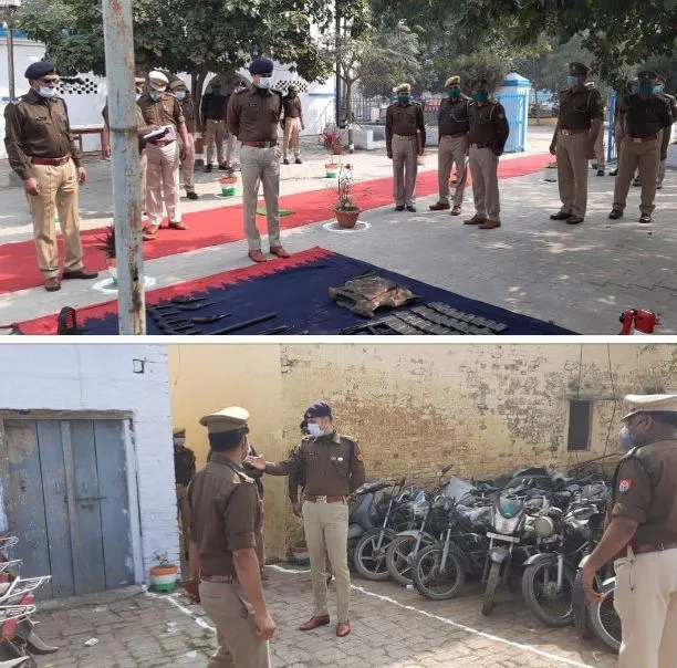 हरदोई: एसओ व चौकी इंचार्ज समेत चार पुलिसकर्मी लाइन हाजिर