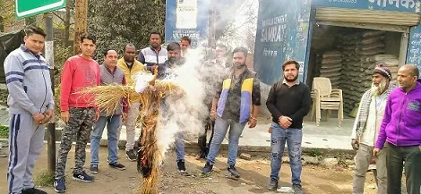 किच्छा:  केजरीवाल सरकार पर लगाया बजरंग दल कार्यकर्ता के हत्यारे को बचाने का आरोप