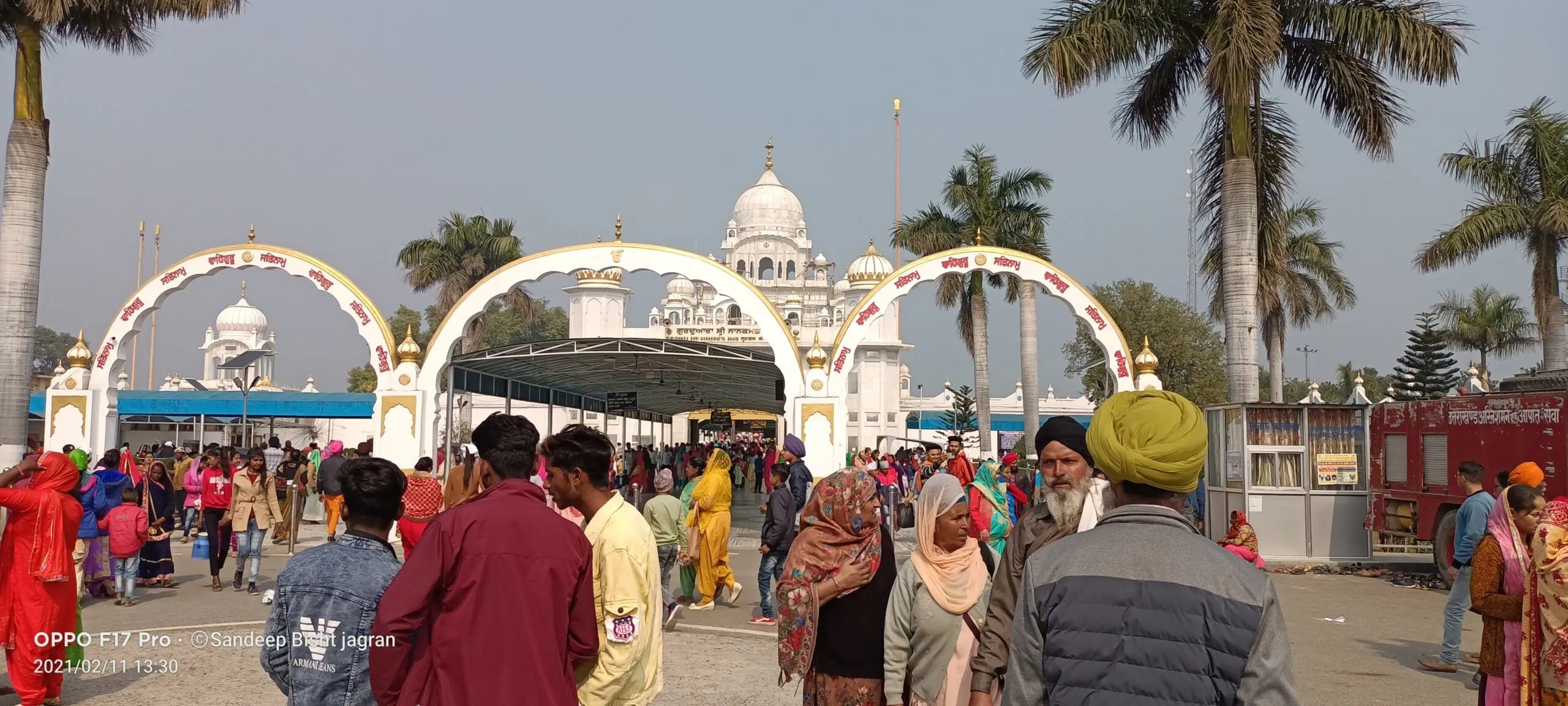 नानकमत्ता: मौनी अमावस्या पर श्रद्धालुओं ने आस्था की डुबकी लगाकर गुरुद्वारा साहिब में टेका मत्था