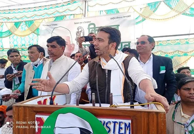 अमरोहा: जयंत चौधरी बोले- जब तक कृषि कानून वापस नहीं होंगे, तब तक नहीं थमेगा आंदोलन