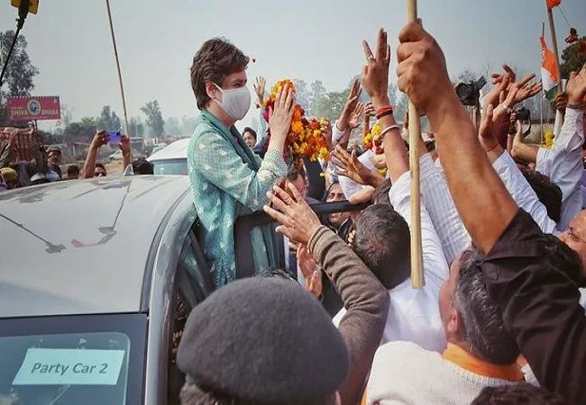 बिजनौर: महापंचायत में प्रियंका गांधी बोलीं, जो गन्ने की कीमत दे ना सका, वो जान की कीमत क्या जाने