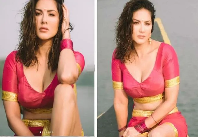 ट्रेडिशनल अवतार में नजर आईं सनी लियोनी, पोज देख फैंस रह गए दंग