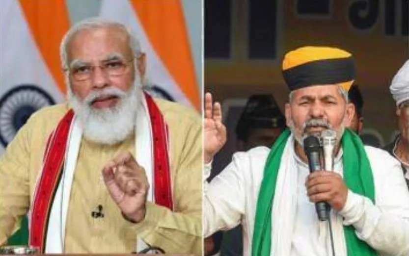 ‘प्रधानमंत्री करते हैं मन की बात लेकिन किसानों के हित उन्हें नहीं आते याद’- राकेश टिकैत