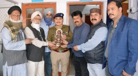 हल्द्वानी: कोविड काल में किए गुडवर्क के लिए एसएसआई को मिला सम्मान