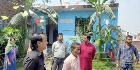 काशीपुर: मंदिर की भूमि पर बैरिकेडिंग और साफ-सफाई को लेकर दो पक्षों में विवाद