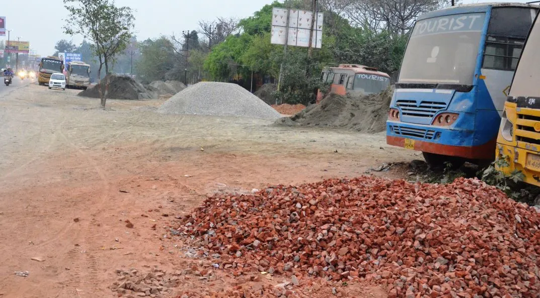 बरेली: रुविवि के बाहर ग्रीन कॉरिडोर, रेता-बजरी के अड्डे में तब्दील