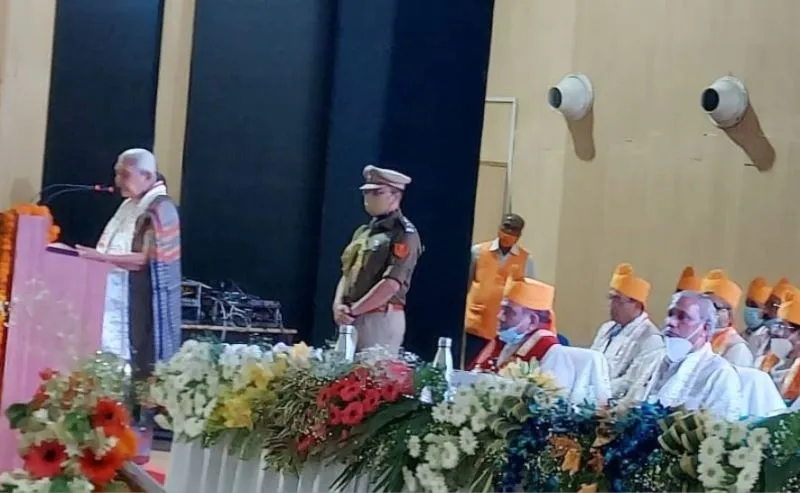 अयोध्या: कृषि क्षेत्र में उन्नति लाने का संकल्प लें विद्यार्थी- आनंदीबेन पटेल