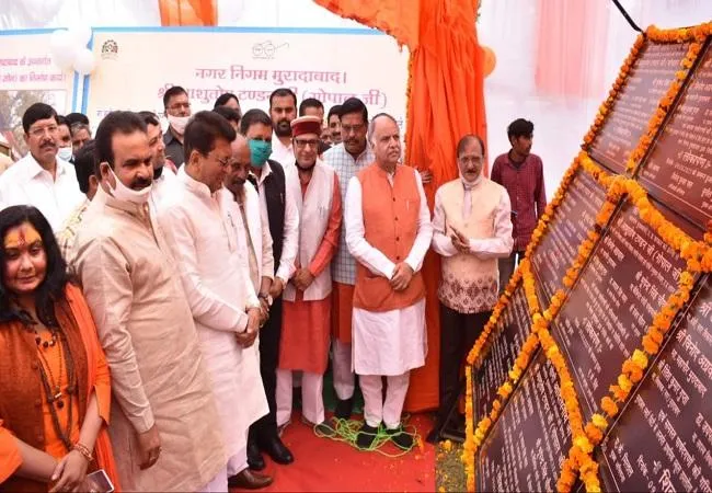 मुरादाबाद: नगर विकास मंत्री आशुतोष टंडन ने किया आठ योजनाओं का लोकार्पण व 52 का शिलान्यास