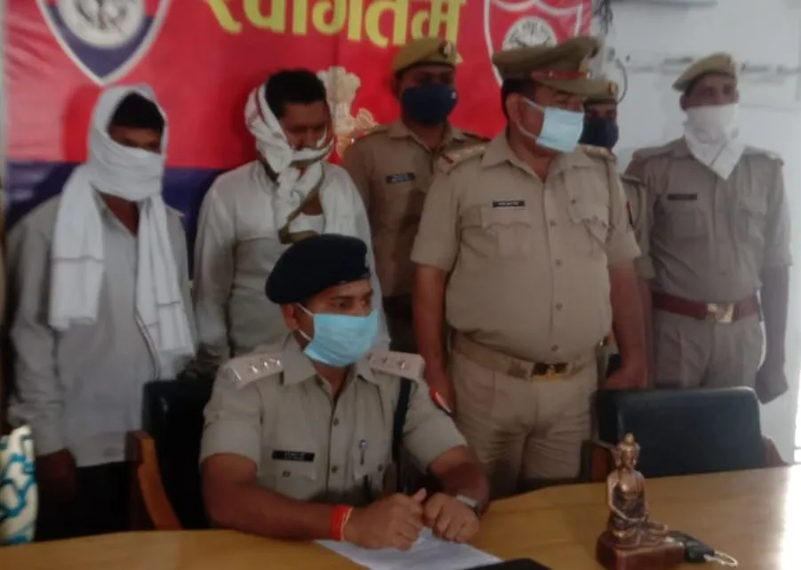 महराजगंज: अष्टधातु की मूर्ति के साथ दो तस्कर गिरफ्तार