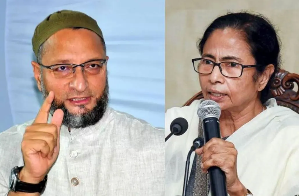 ममता का ओवैसी पर निशाना, कहा- भाजपा का दूसरा चेहरा वोट मांगने आया है