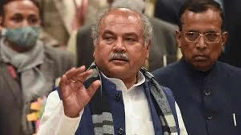 सरकार कृषि कानूनों में संशोधन को तैयार, राजनीति कर रहा विपक्ष: नरेंद्र सिंह तोमर