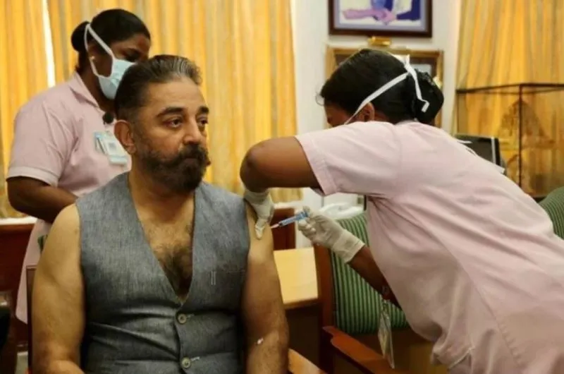 कमल हासन ने लगवाया कोरोना का टीका, कहा- भ्रष्टाचार के खिलाफ टीकाकरण अगले महीने
