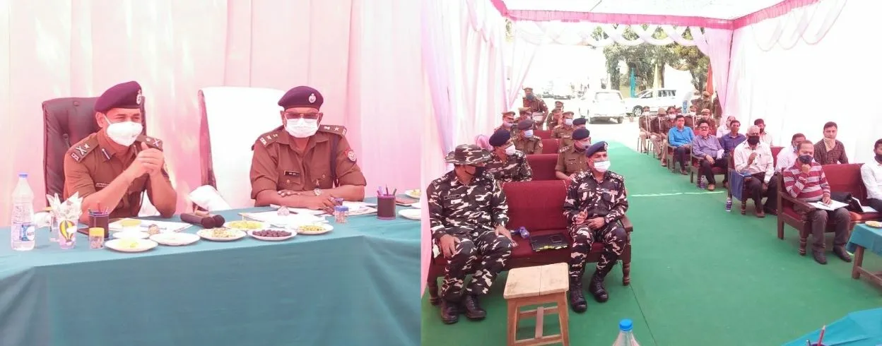 महराजगंज: अधिकारियों संग बैठक में बोले पुलिस महानिरीक्षक, पंचायत चुनाव के दृष्टिगत अभियान चलाकर करें कार्यवाही