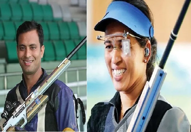 ISSF World Cup: संजीव राजपूत और तेजस्विनी सावंत ने जीता गोल्ड, भारत के खाते में अब 11 स्वर्ण पदक