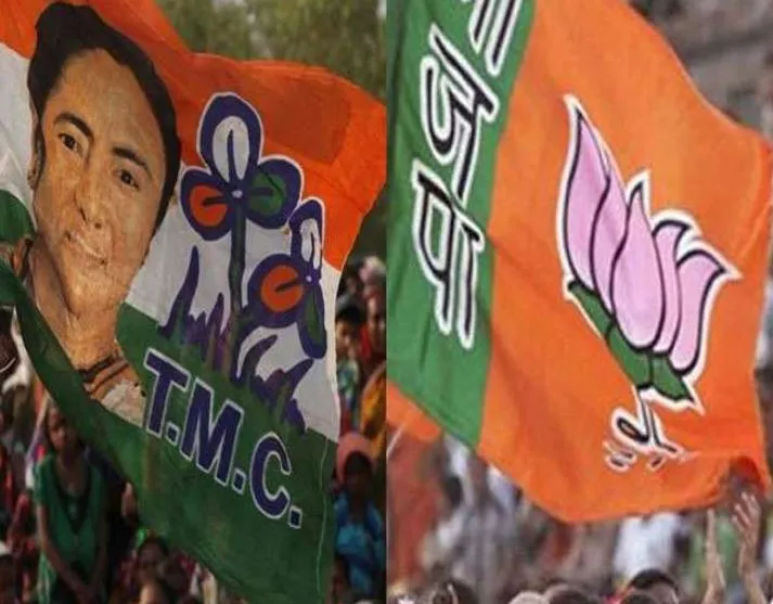 टीएमसी छोड़ भाजपा में शामिल हुए उम्मीदवार पहुंचे प्रचार करने, कार्यकर्ताओं ने दिखाए काले झंडे