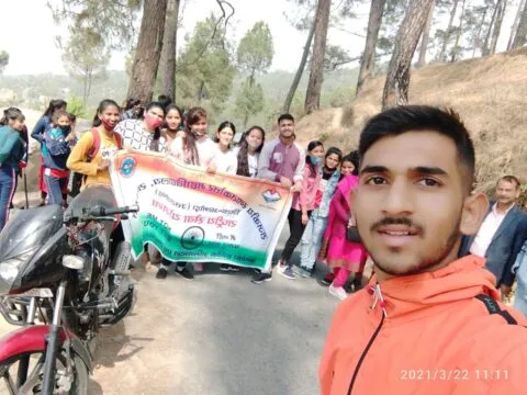 रानीखेत: समाज को नशा मुक्ति और पर्यावरण संरक्षण का दिया संदेश