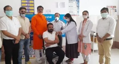 रुद्रपु्र: कोरोना के खिलाफ चार दिवसीय “टीका उत्सव” का आगाज
