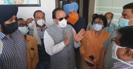 काशीपुर: सरकार उत्तराखंड में लॉकडाउन लगाने की अभी कोई मंशा नहीं-भट्ट