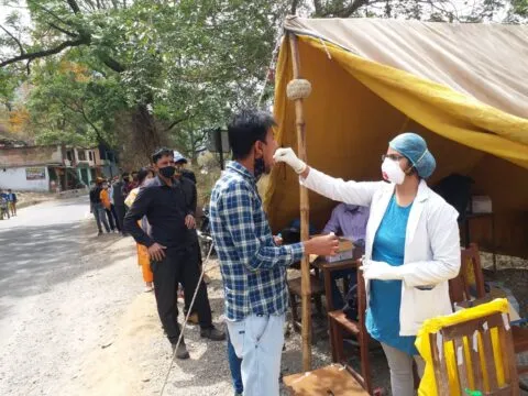 गरमपानी: कोरोना की आरटीपीसीआर टेस्ट में सरकार लगातार कर रही है बढ़ोतरी