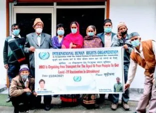 हल्द्वानी: 27 बुजुर्गों ने लगाया कोरोना का टीका