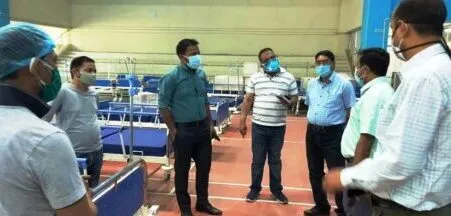 हल्द्वानी: मिनी स्टेडियम में 1 मई से शुरू हो जाएगा ऑक्सीजन 150 बेड का अस्पताल