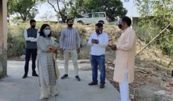 रूद्रपुर: कोरोना का कहर, मेयर ने किया श्मशान घाटों का निरीक्षण