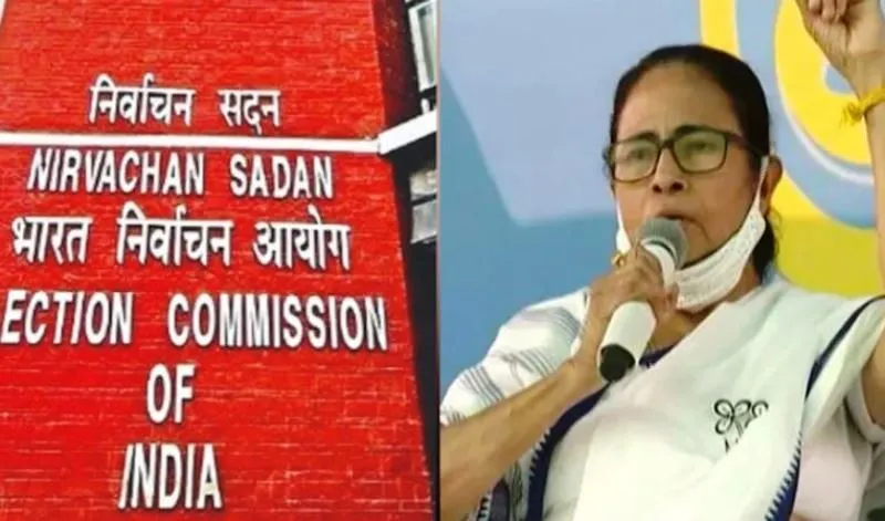 ममता बनर्जी के चुनाव प्रचार करने पर निर्वाचन आयोग ने लगाई रोक