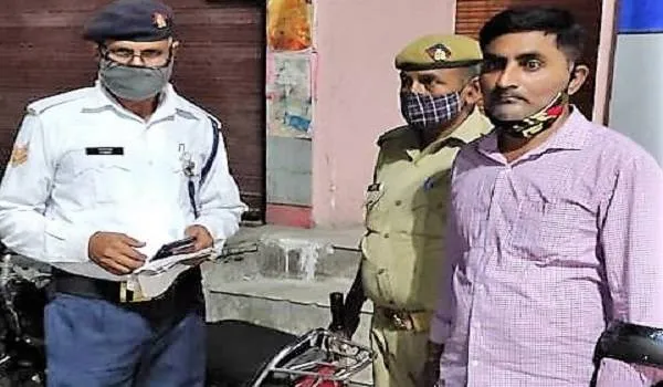 मुरादाबाद : ऑटो लिफ्टर गिरोह का सदस्य गिरफ्तार, चोरी की बाइक भी बरामद
