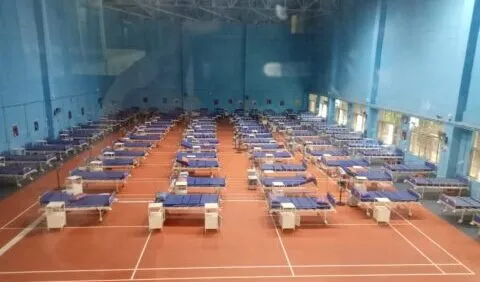 हल्द्वानीः मिनी स्टेडियम में बना कोविड अस्पताल हो गया तालाबंद