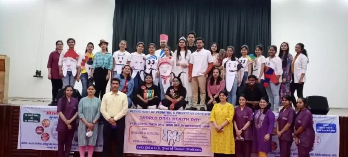 बरेली: इंस्टीट्यूट ऑफ डेंटल कॉलेज साइसेंस ने जीता विश्व ओरल हेल्थ कांटेस्ट