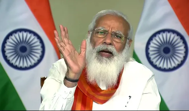 मोदी ने नाइट्रोजन संयंत्रों को ऑक्सीजन संयंत्रों में बदलने के काम की समीक्षा