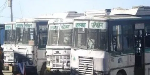 भवाली: 80 प्रतिशत बसों का संचालन बंद, रोडवेज को हुआ लाखों‍ का नुकसान
