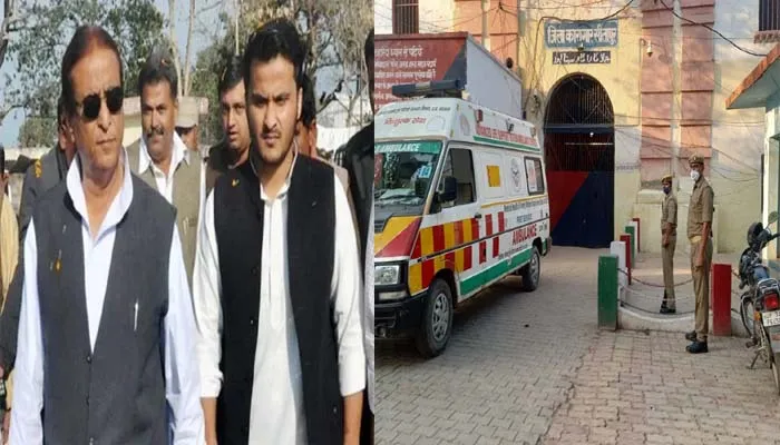 सपा सांसद आजम खान और बेटे अब्दुल्लाह इलाज के लिए लखनऊ के मेदांता अस्पताल में होंगे भर्ती
