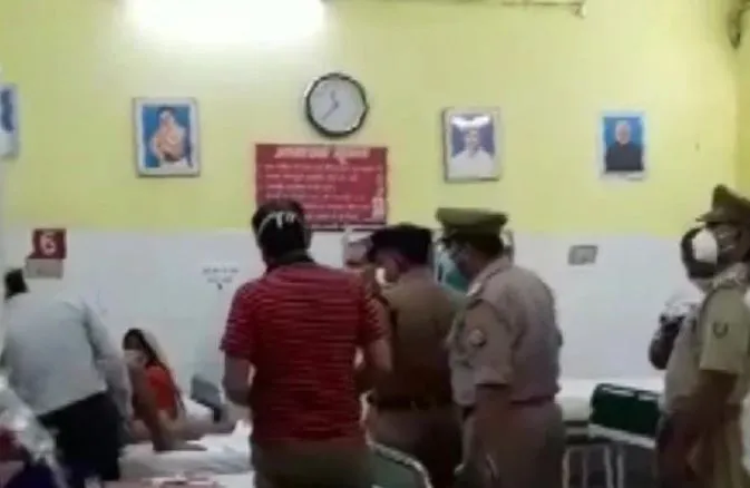 सीतापुर: तेज आंधी से उड़ा पंडाल हाईटेंशन लाइन से टकराया, चार लोगों की मौत