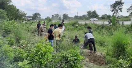 रुद्रपुर: एसएसपी ऑफिस के पास गैस पाइप लाइन हुई लीक, मची अफरा-तफरी
